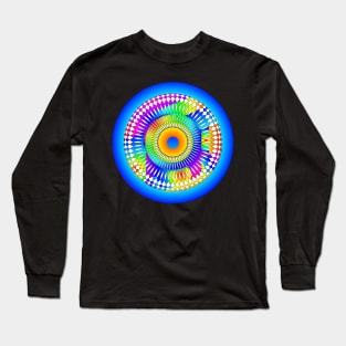 Abstract Spinning Wheel Long Sleeve T-Shirt